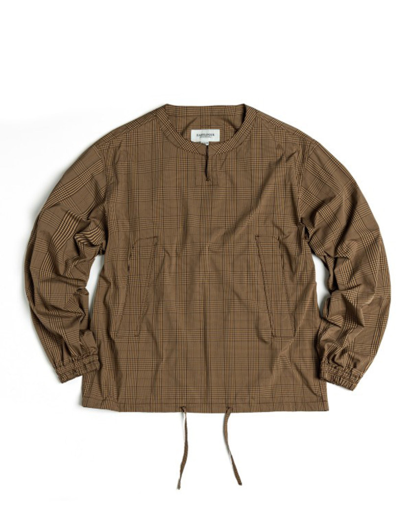 21SS EASTLOGUE FIELD PULLOVER BEIGE &amp; BLACK CHECK