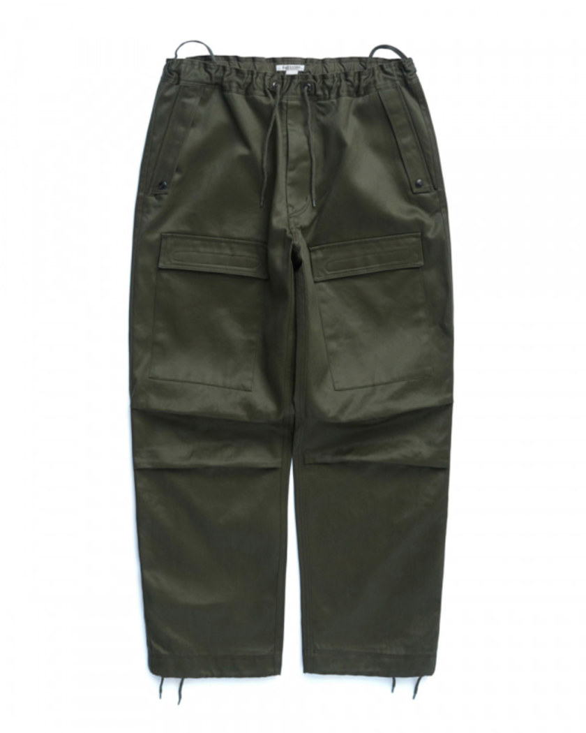 19FW EASTLOGUE CBR PANTS OLIVE TWILL