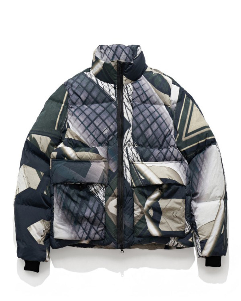 21FW UNAFFECTED PUFFA DOWN JUMPER CITY SPACE PATTERN