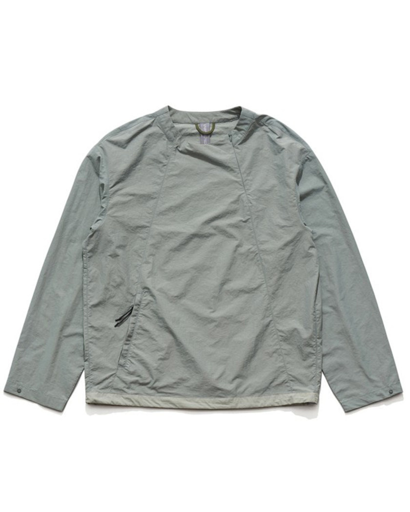 21FW UNAFFECTED LOOSE PULLOVER SHIRT SAGE GREEN