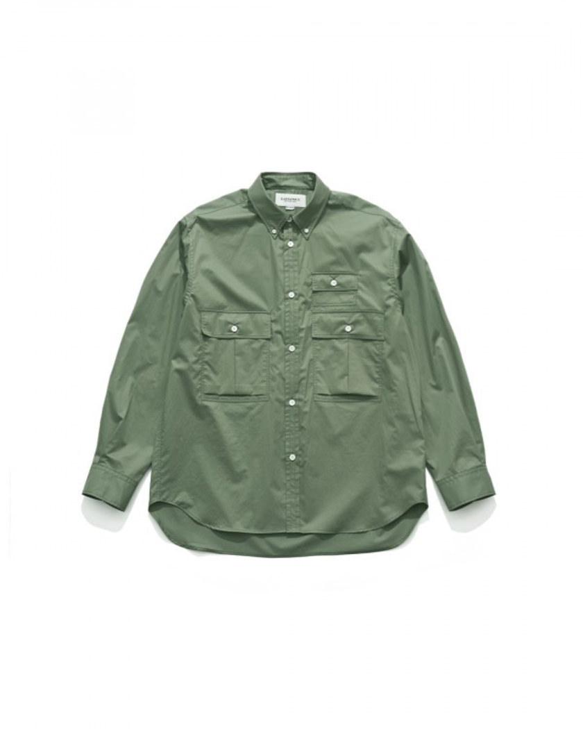 22SS EASTLOGUE SCOUT SHIRT OLIVE 1