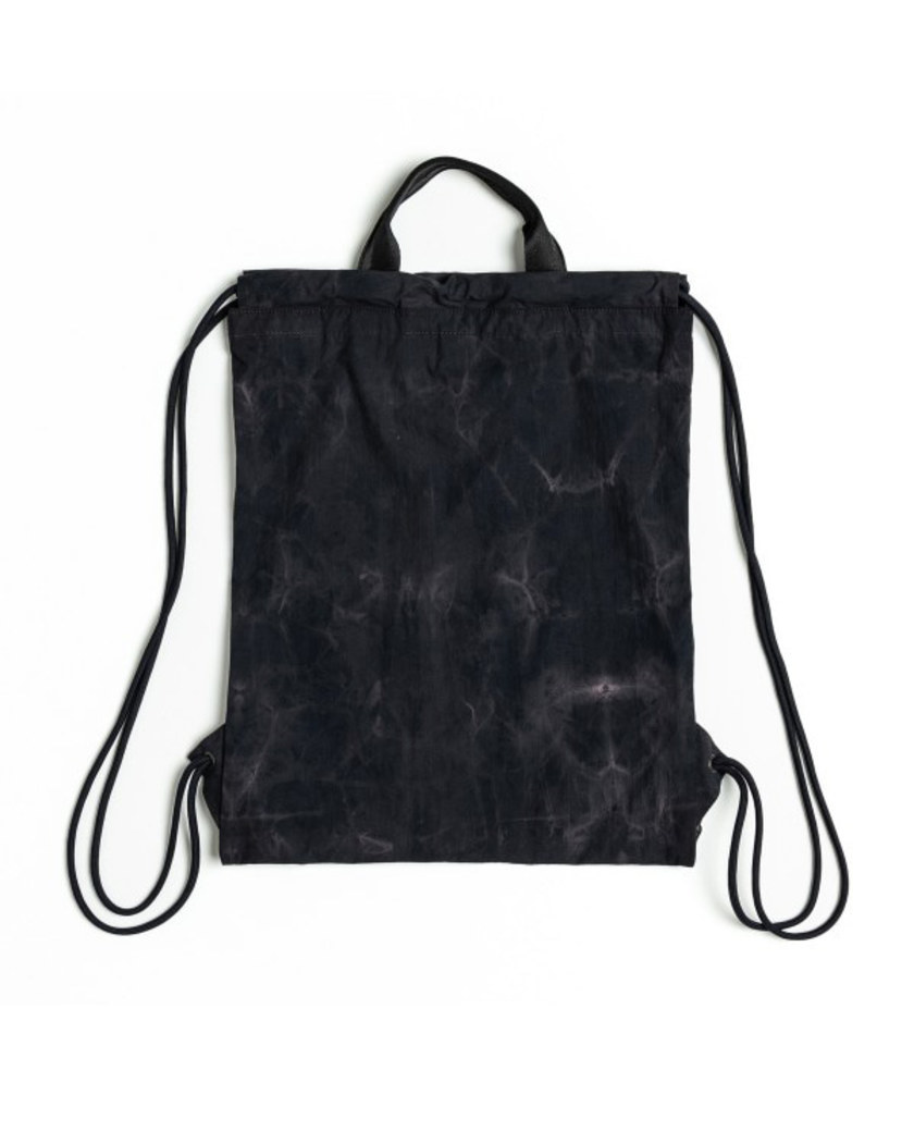 21SS UNAFFECTED LOGO LABEL GYM SACK THUNDER NAVY