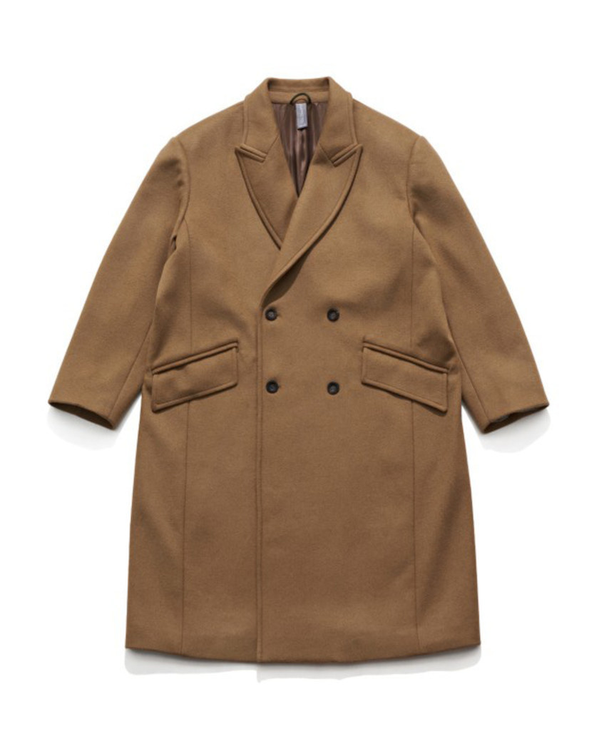 21FW UNAFFECTED OVERSIZED DOUBLE BREASTED COAT CAMEL