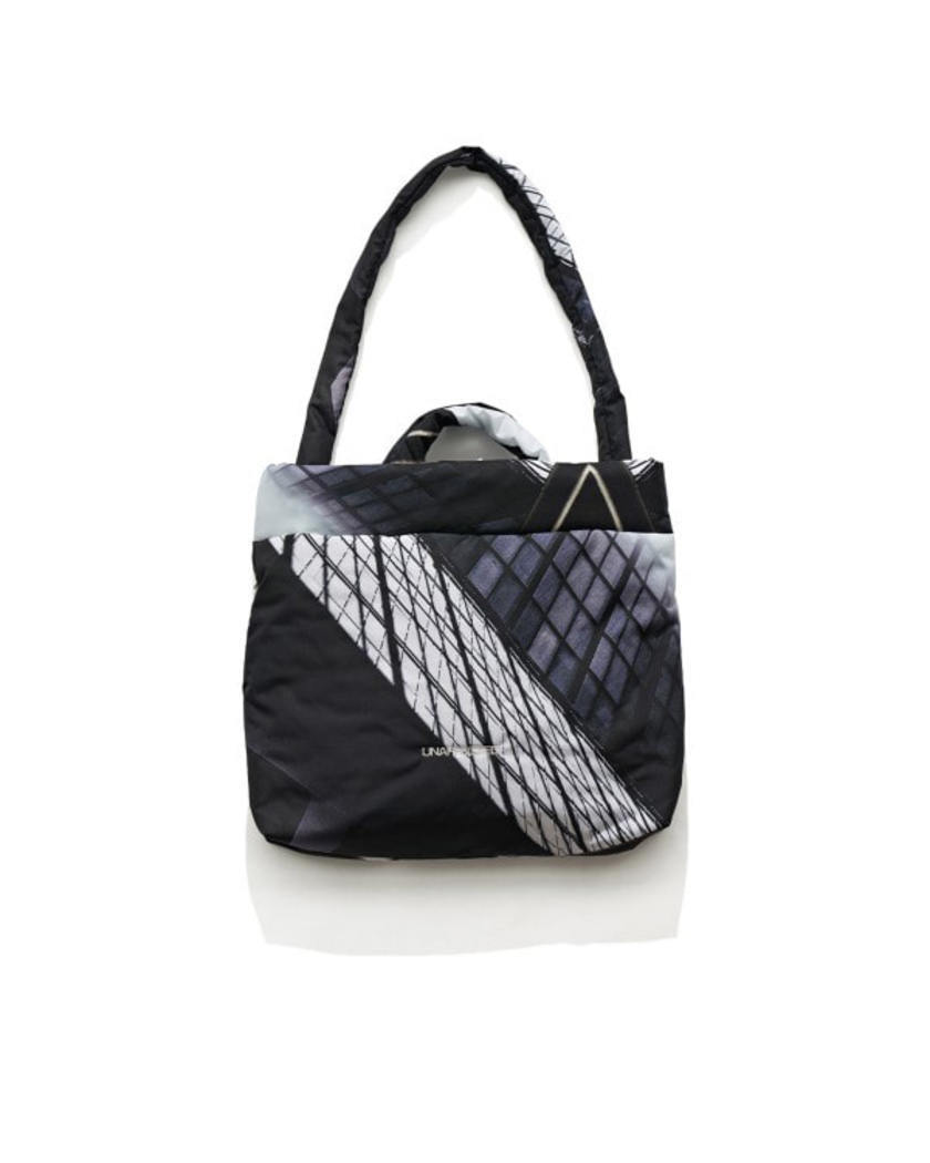21FW UNAFFECTED LOGO PADDED BAG CITY SPACE PATTERN