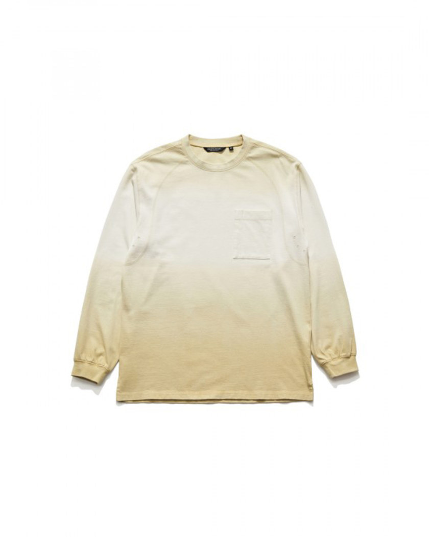 22SS EASTLOGUE DYED CPO LONG SLEEVE TIE DYED BEIGE
