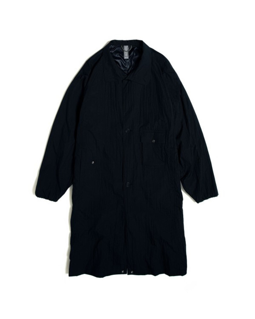 21SS UNAFFECTED AG OVERSIZED COAT BLACK