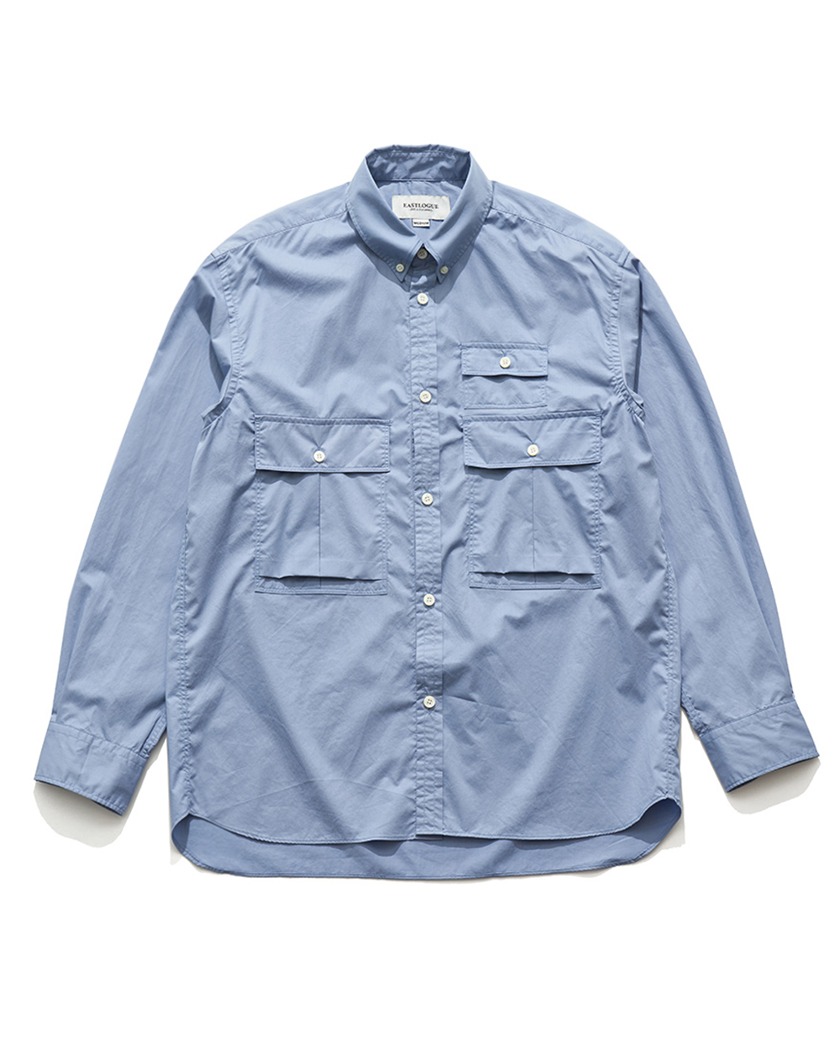 22FW EASTLOGUE SCOUT SHIRTS SKY BLUE