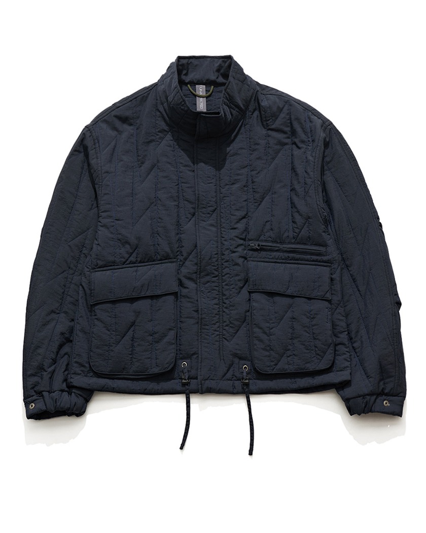 22FW UNAFFECTED QUILTED BLOUSON NAVY