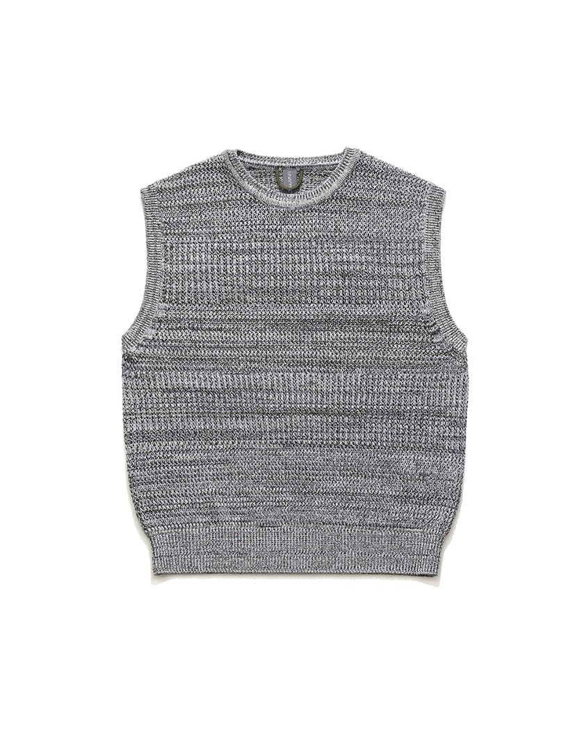 23SS UNAFFECTED KNITTED VEST L.GREY