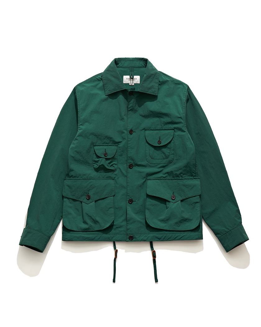 23SS EASTLOGUE TRAPPER JACKET GREEN RIPSTOP