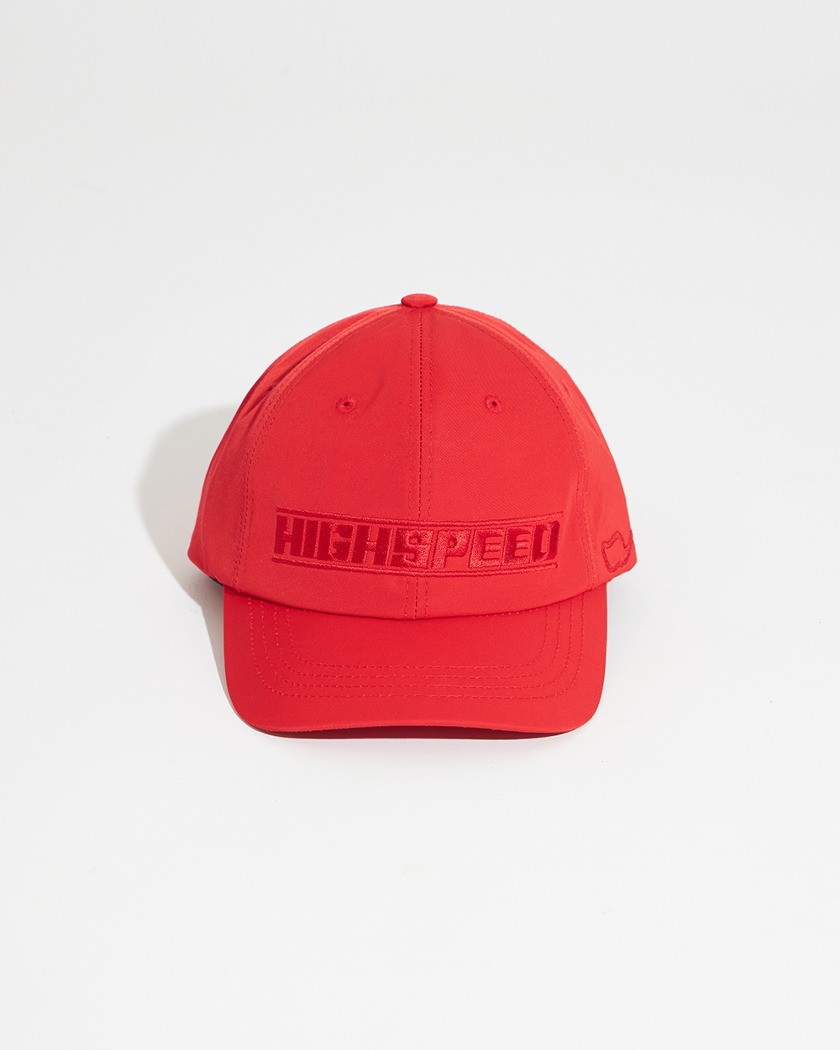23SS UNAFFECTED HIGHSPEED BALL CAP RED