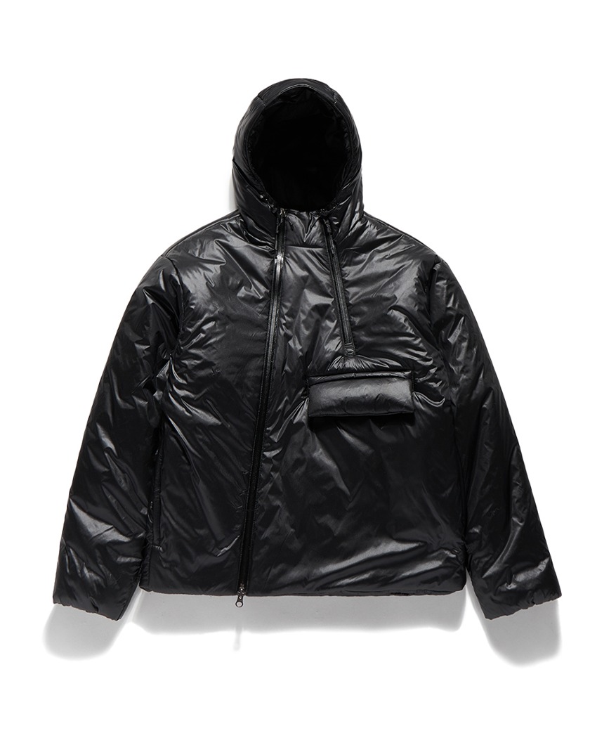 23FW UNAFFECTED PADDED DOUBLE ZIP JUMPER BLACK