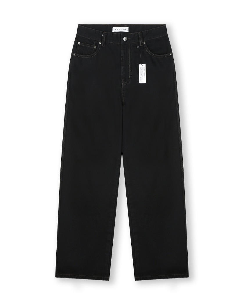 CONE MILL STRAIGHT JEANS BLACK